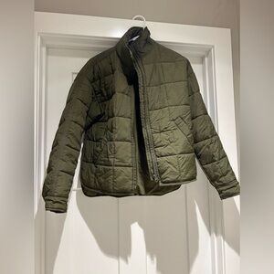 Olive green jacket